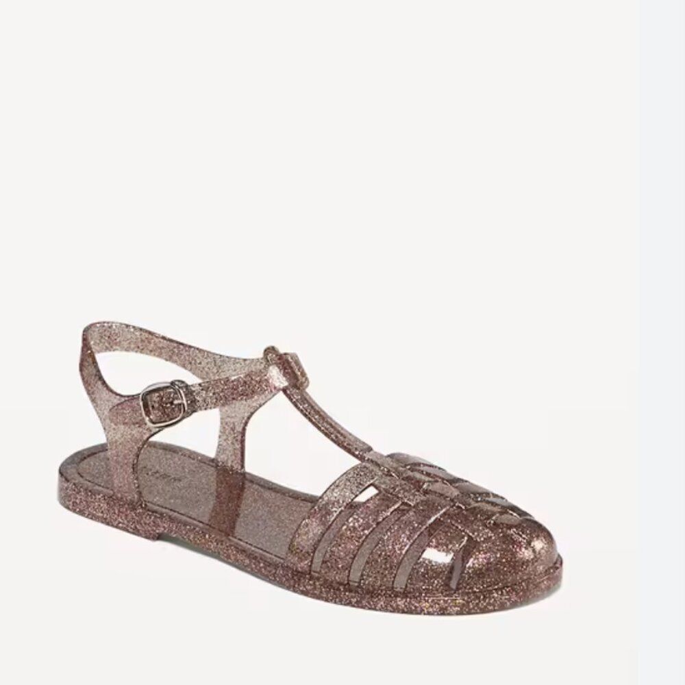 Shiny Girls Jelly Fisherman Sandals - New - Size 13 - NWT